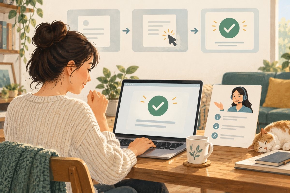 客户核验目标已经完成，并保留一份可再次使用的简短操作路径