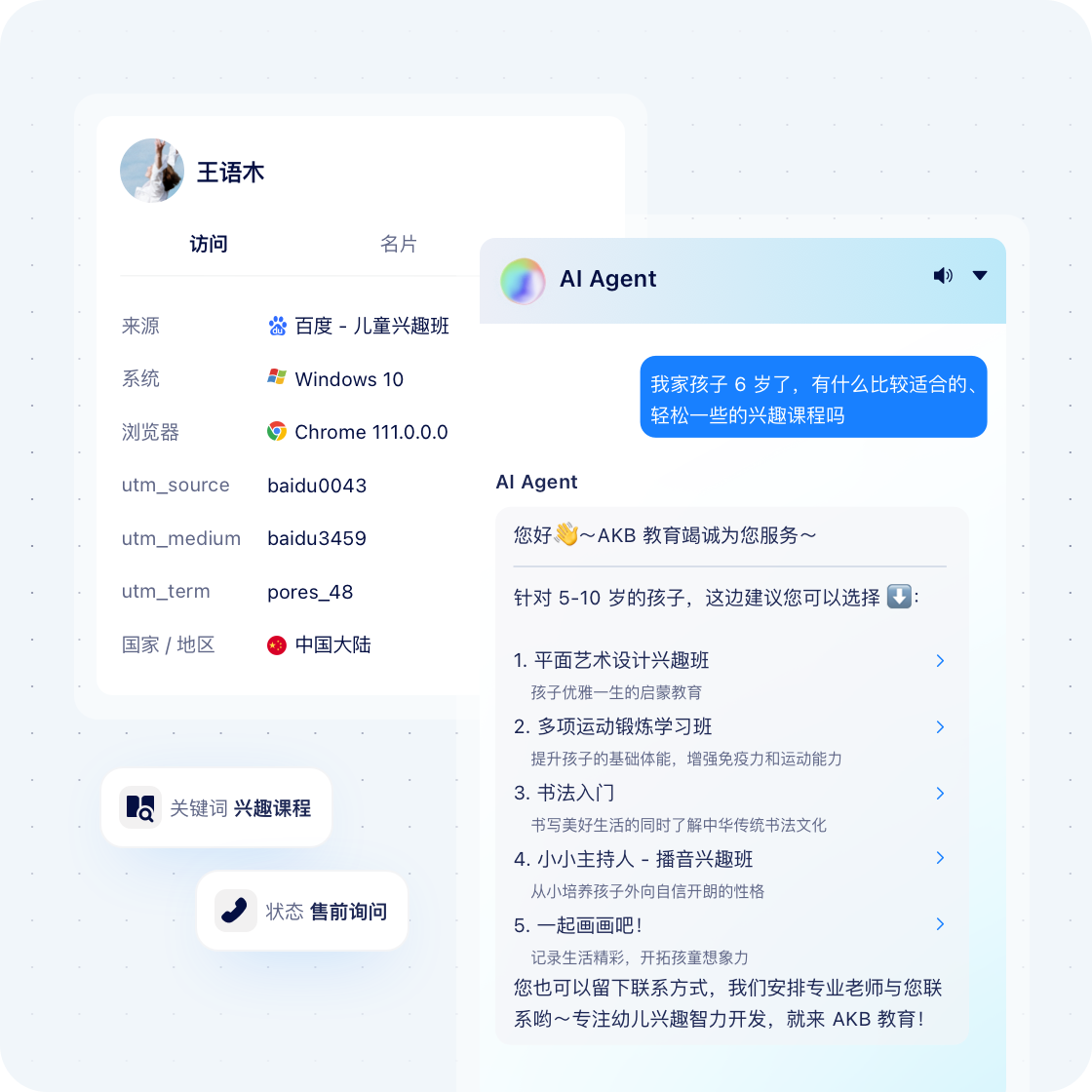 客户来源与访问轨迹分析